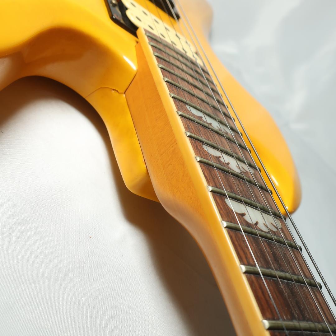 HIDEモデル モッキンバード エレキギター イエロー