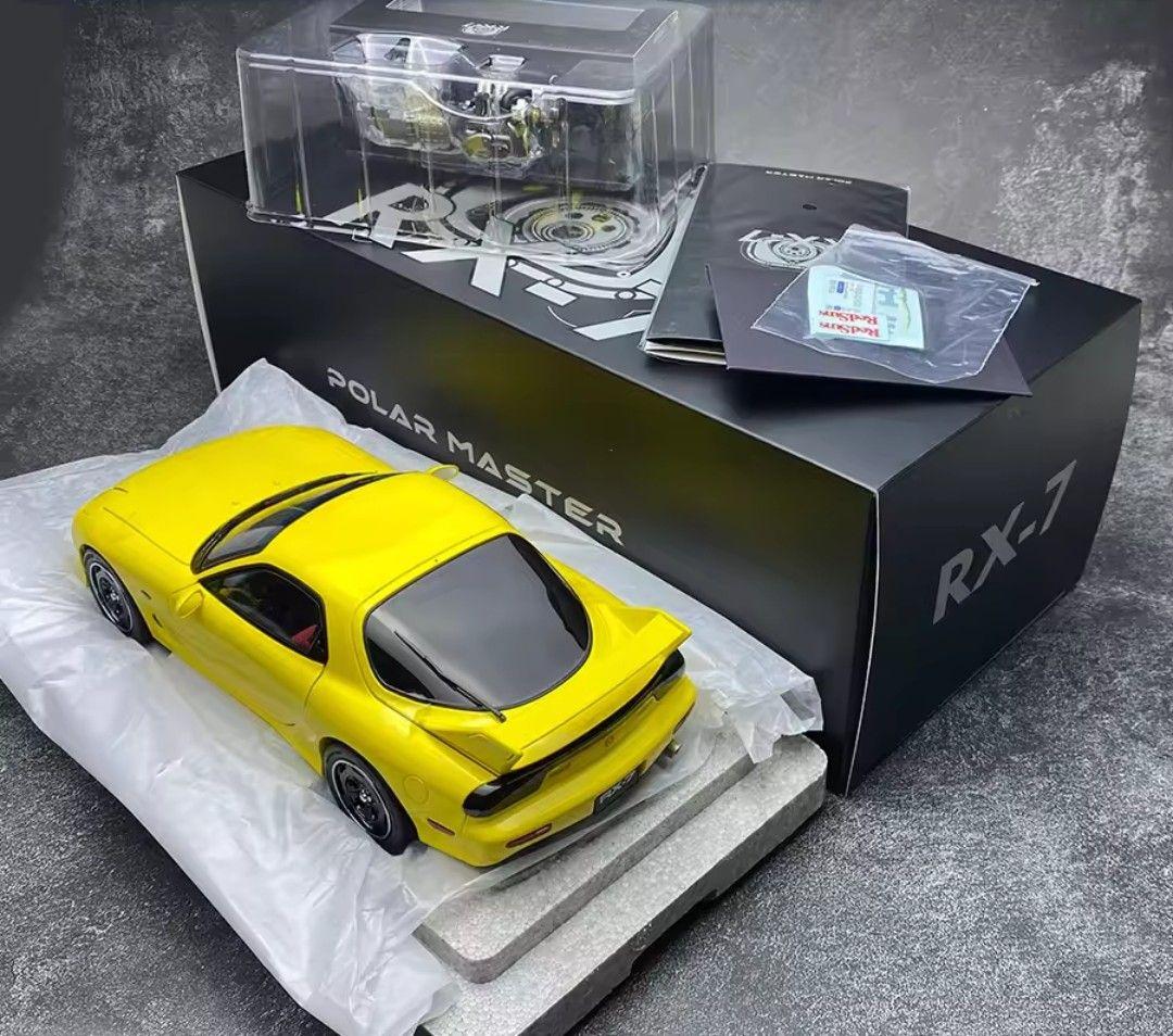 ポーラーマスター　1/18　マツダ　RX-7　マツダスピード　頭文字D