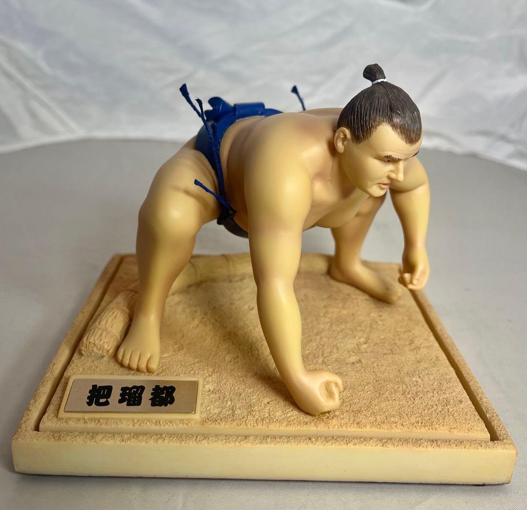 ［希少］大相撲　把瑠都 バルト フィギュア　ケース付き　力士
