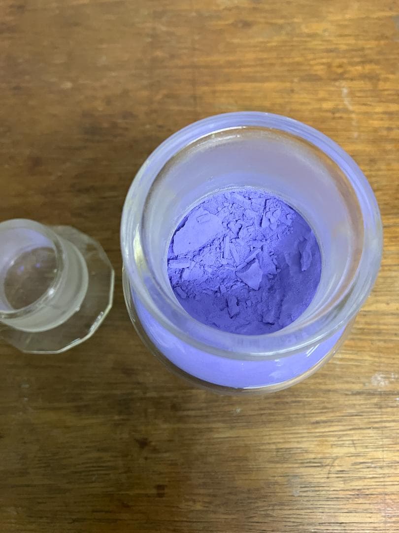 桔梗紫　12番　約33両　岩絵具　日本画