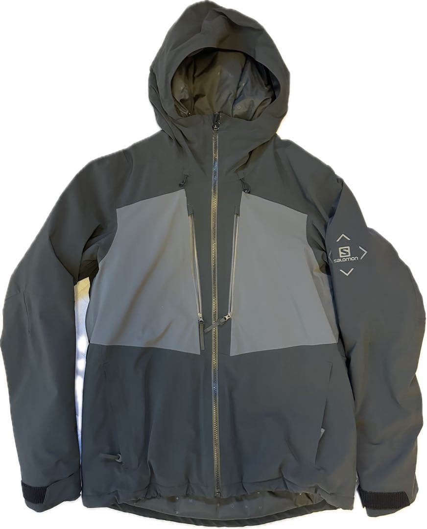 salomon スキーウェア上下　ブラック