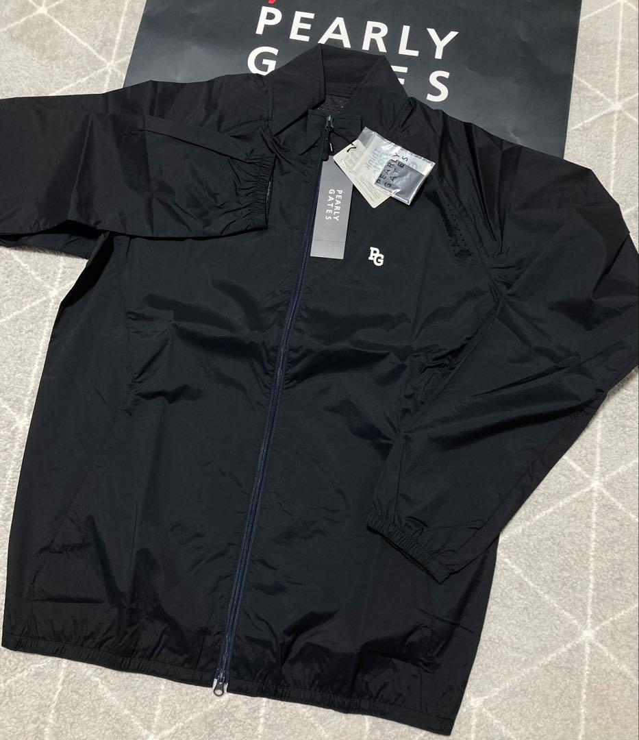 新品 パーリーゲイツ FLEX-IEDストレッチフルジップブルゾン(5)L/紺