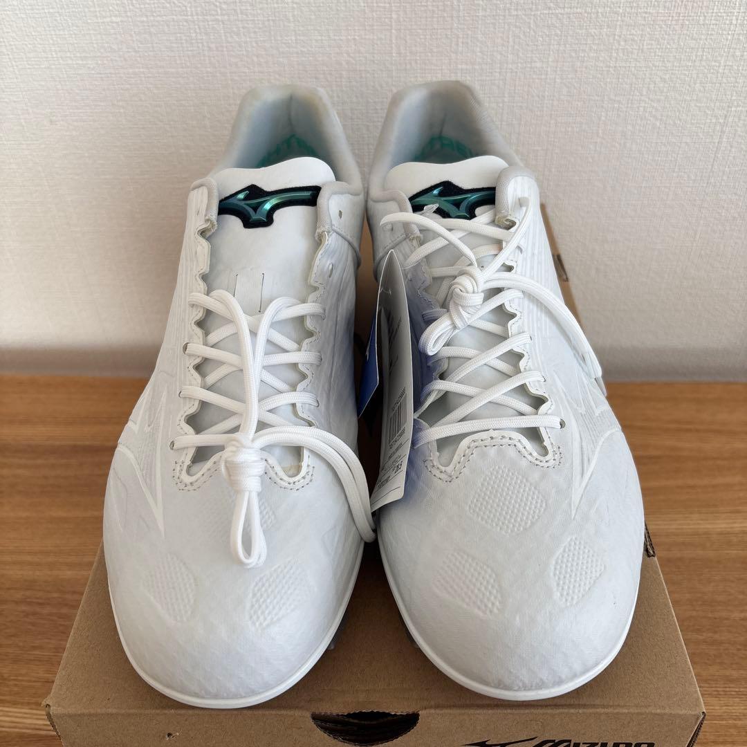 28.5cm　ミズノ　野球　スパイク ポイント　ライトレボゼロ2　ホワイト