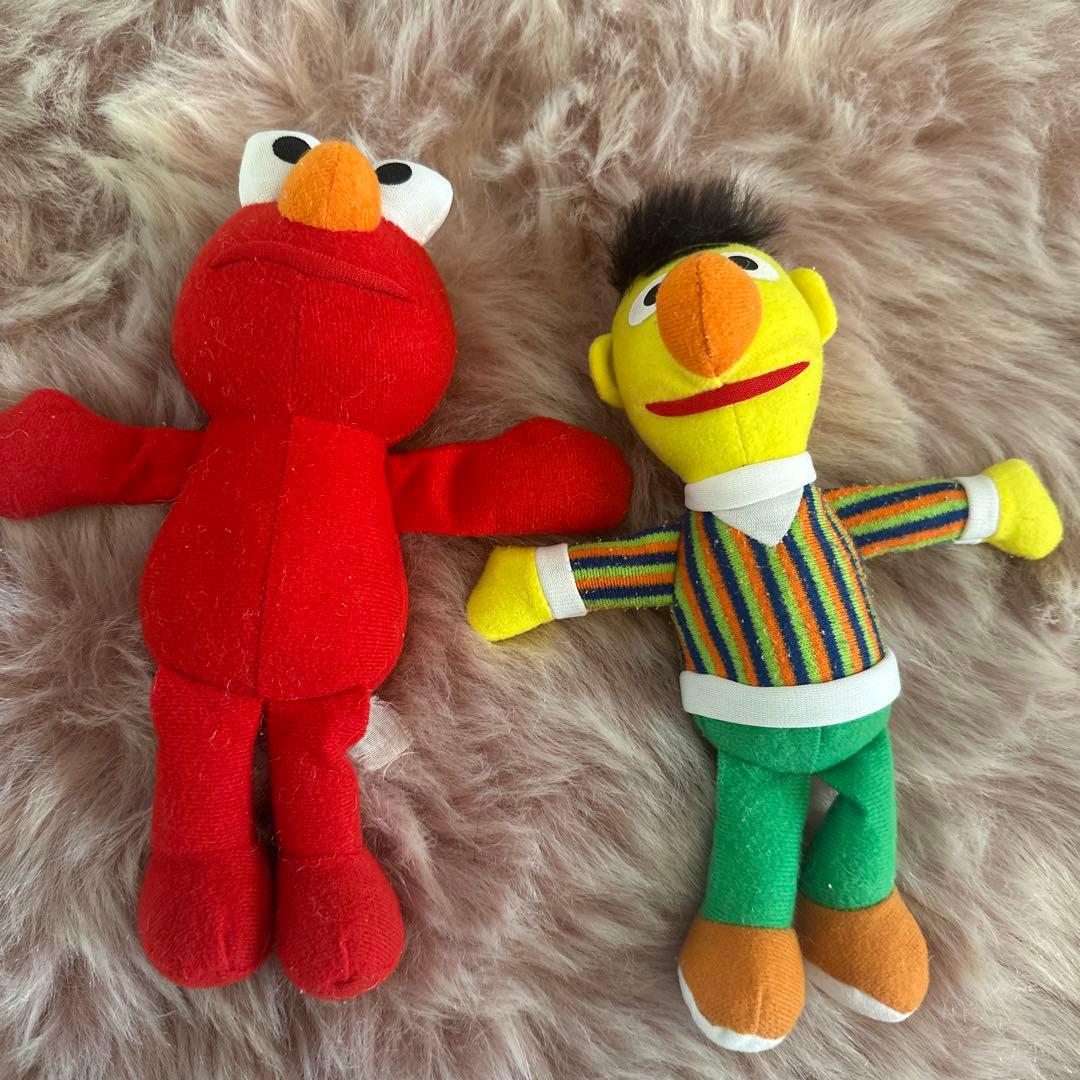 《ヴィンテージ》セサミストリート ぬいぐるみ 6体セット
