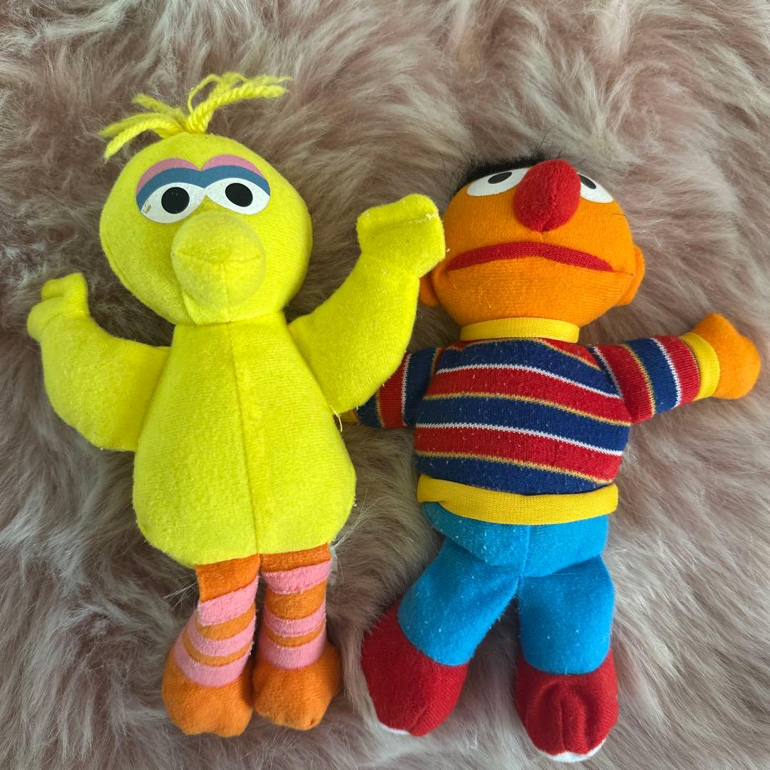 《ヴィンテージ》セサミストリート ぬいぐるみ 6体セット