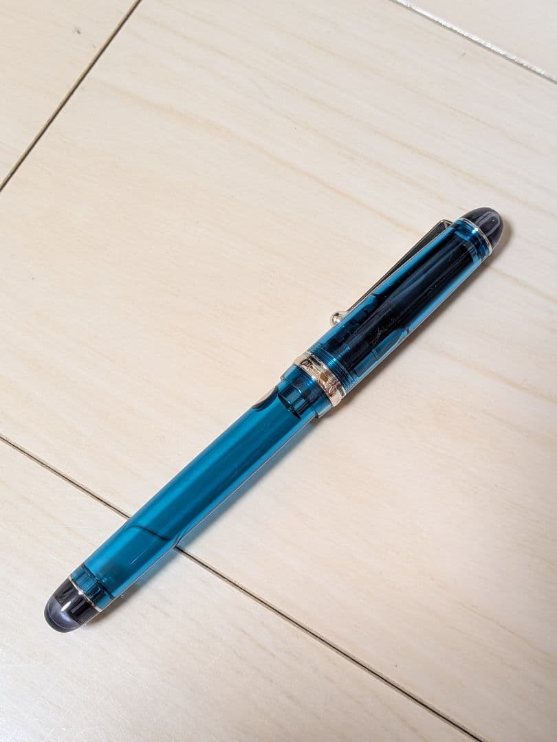 パイロット 万年筆 カスタム74 ターコイズグリーン F【土日限定価格】