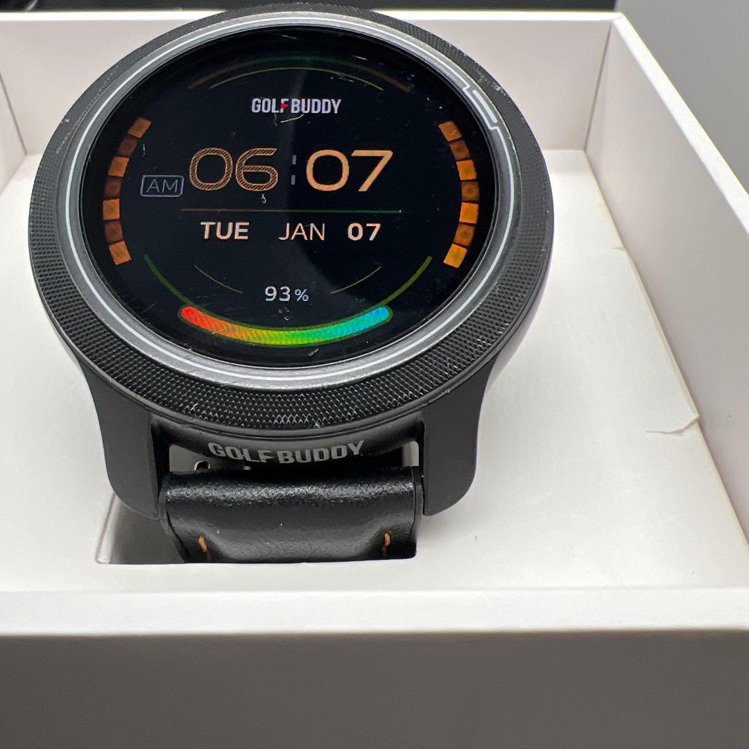【美品】GOLFBUDDY aim W12 ゴルフGPSウォッチ 動作確認済