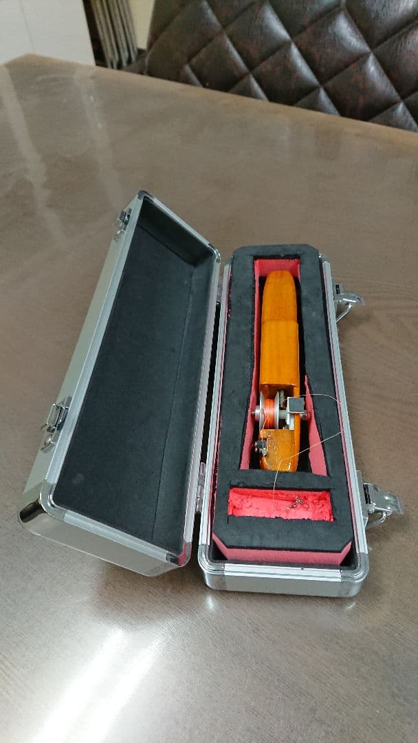 【お値下げ!!】K-ZAN★K2 ワカサギ電動リール（アルミケース付属です）