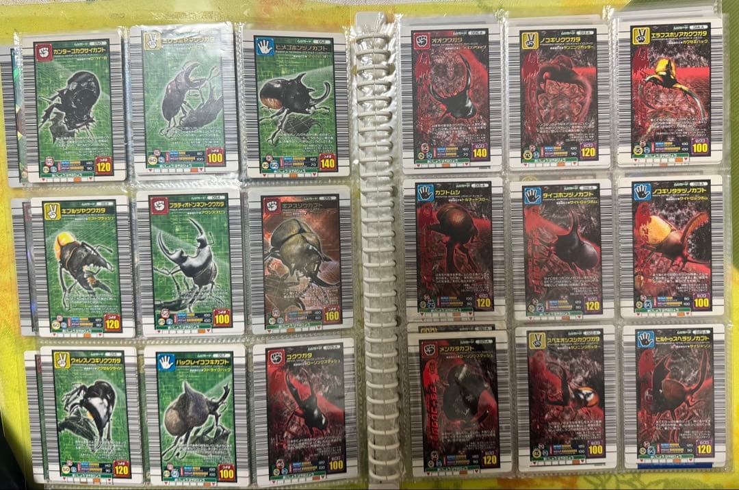 ムシカード・アダーコレクションコンプ ムシキング 2006ファースト セット