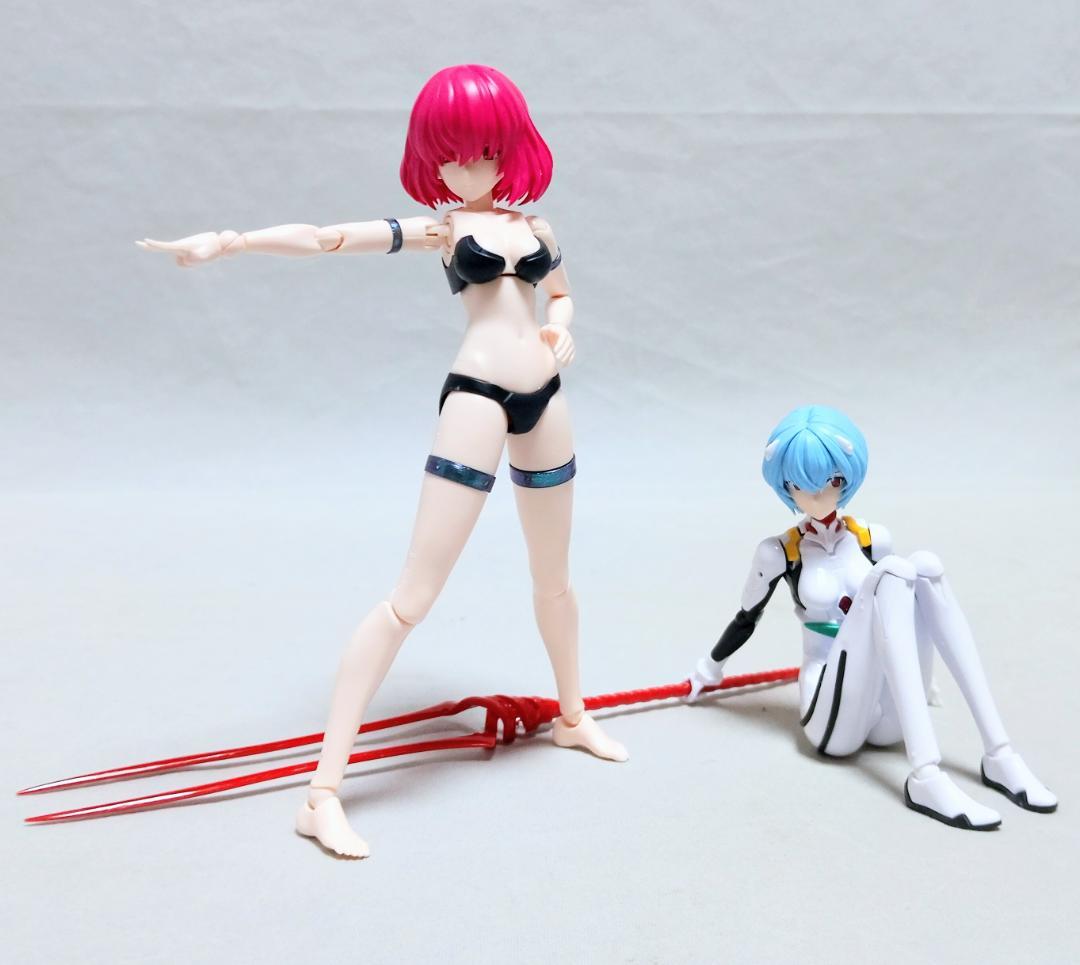 2体セット 完成品 30MP 綾波レイ(プラグスーツVer.) 組立て済