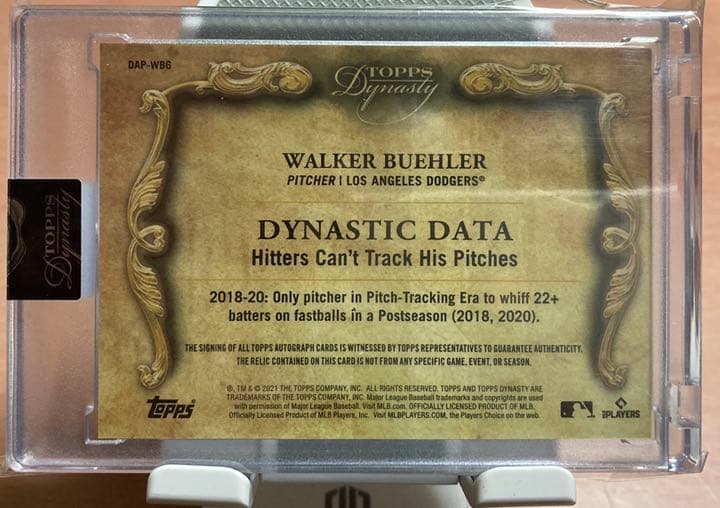 その他 WALKER BUEHLER 2021 TOPPS auto