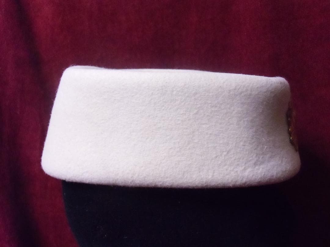 ＮＶＡ東ドイツ軍/人民軍＊海軍＊白＊婦人パレード帽５５cm（実物）