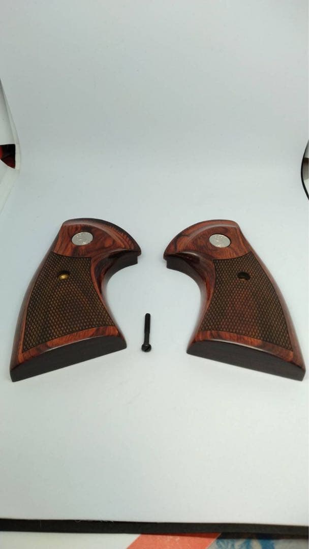 ふかぢゃ タナカワークス コルトパイソン 木製グリップ アルタモント