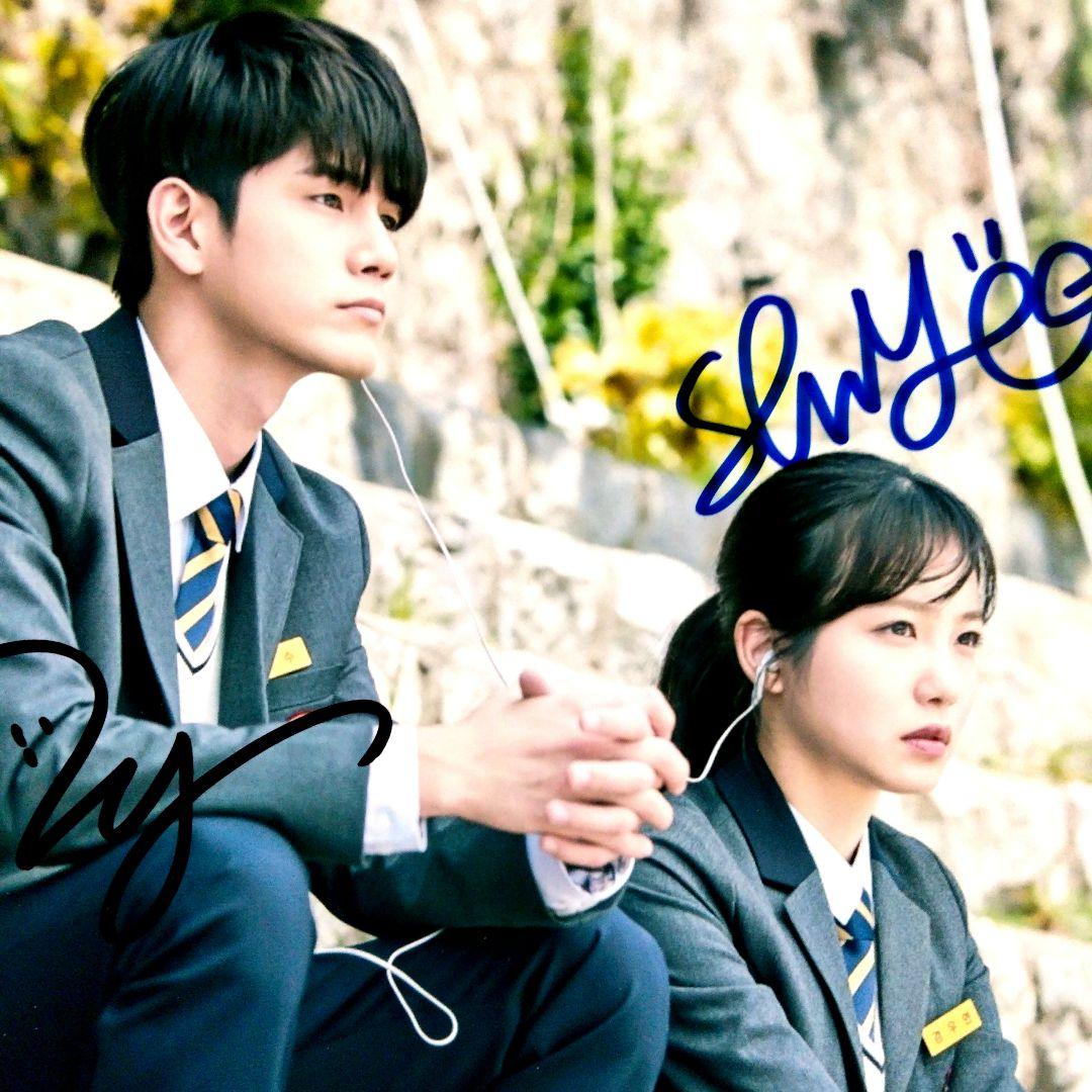 セール中…オン・ソンウ　シン・イェウン直筆サイン入り超大型写真…場合の数‥