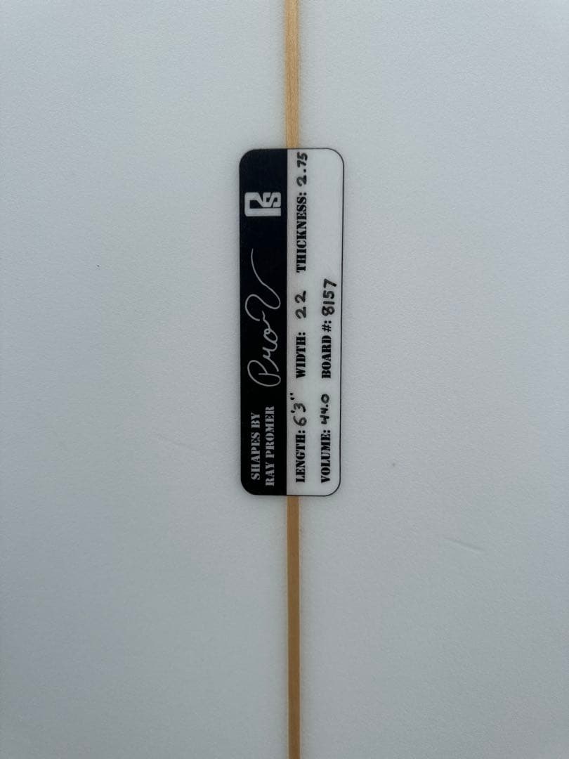 ぐ*ち様 プロマーサーフボード New 6’3” ツイン