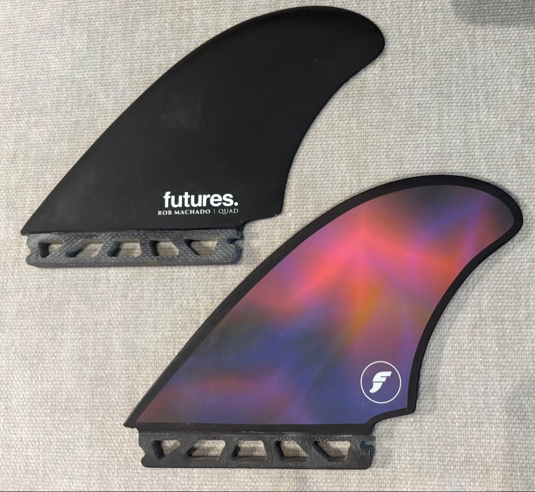 【フロント２枚セット】futures Rob Machado Quad フィン