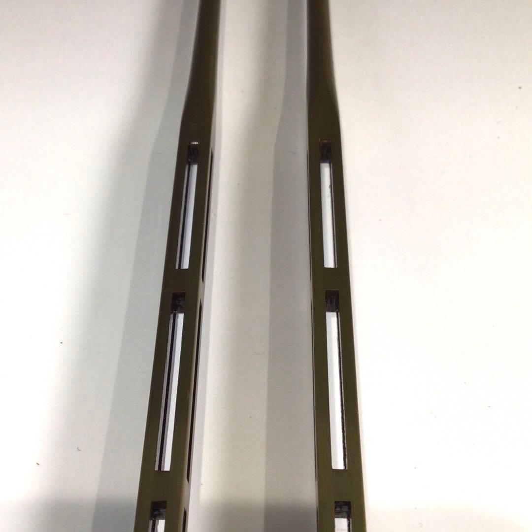 Ｐ６２７　火箸　『木村清五郎造』『菊頭』『四方すかし』『飾火箸』　共箱　茶道具