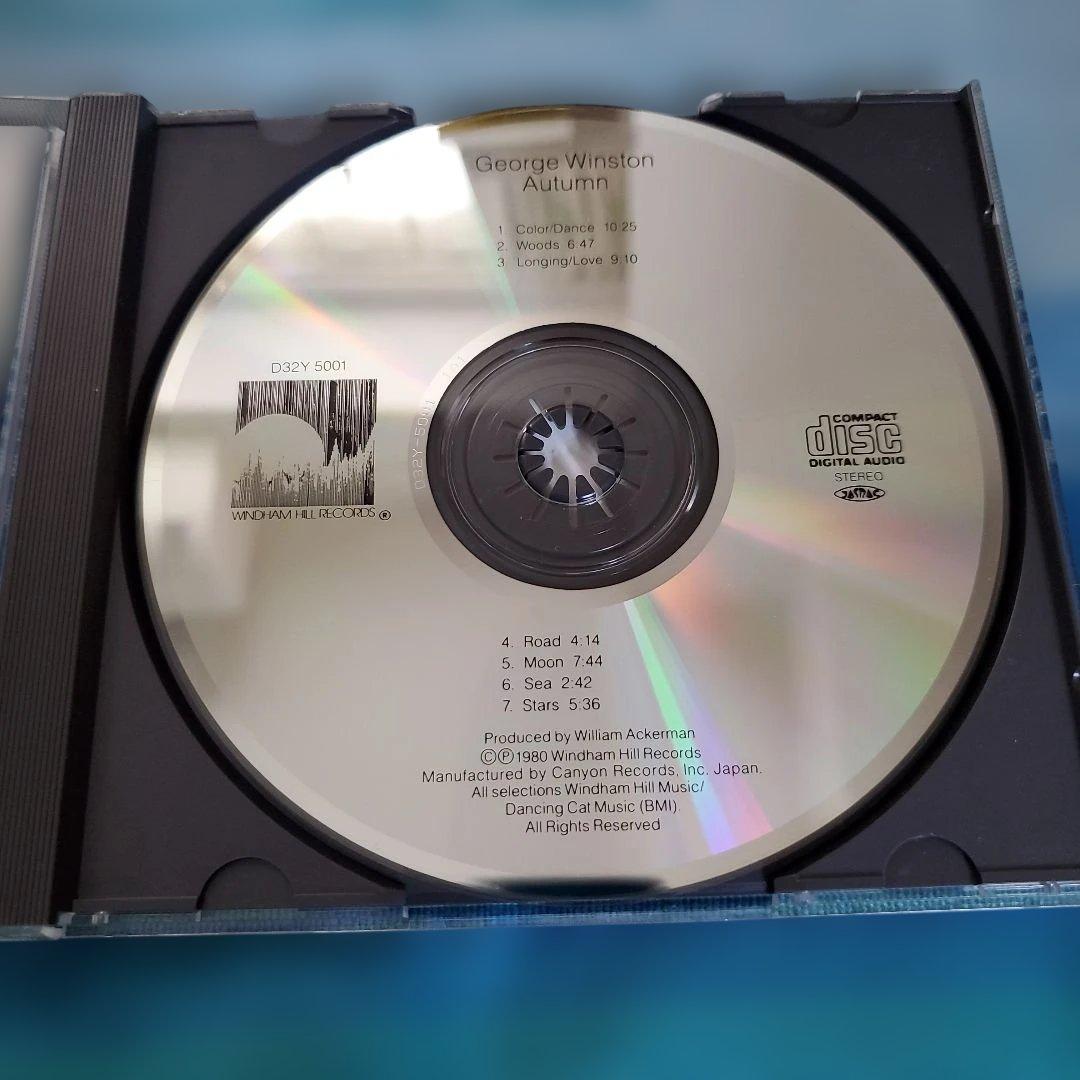 CD ジョージ・ウィンストン アルバム/オータム D32Y5001