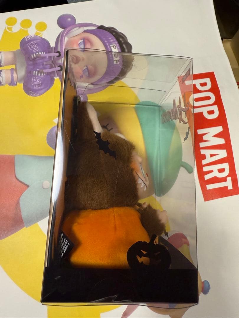 POPMART LABUBU ハロウィン パーティー パンプキン ぬいぐるみ