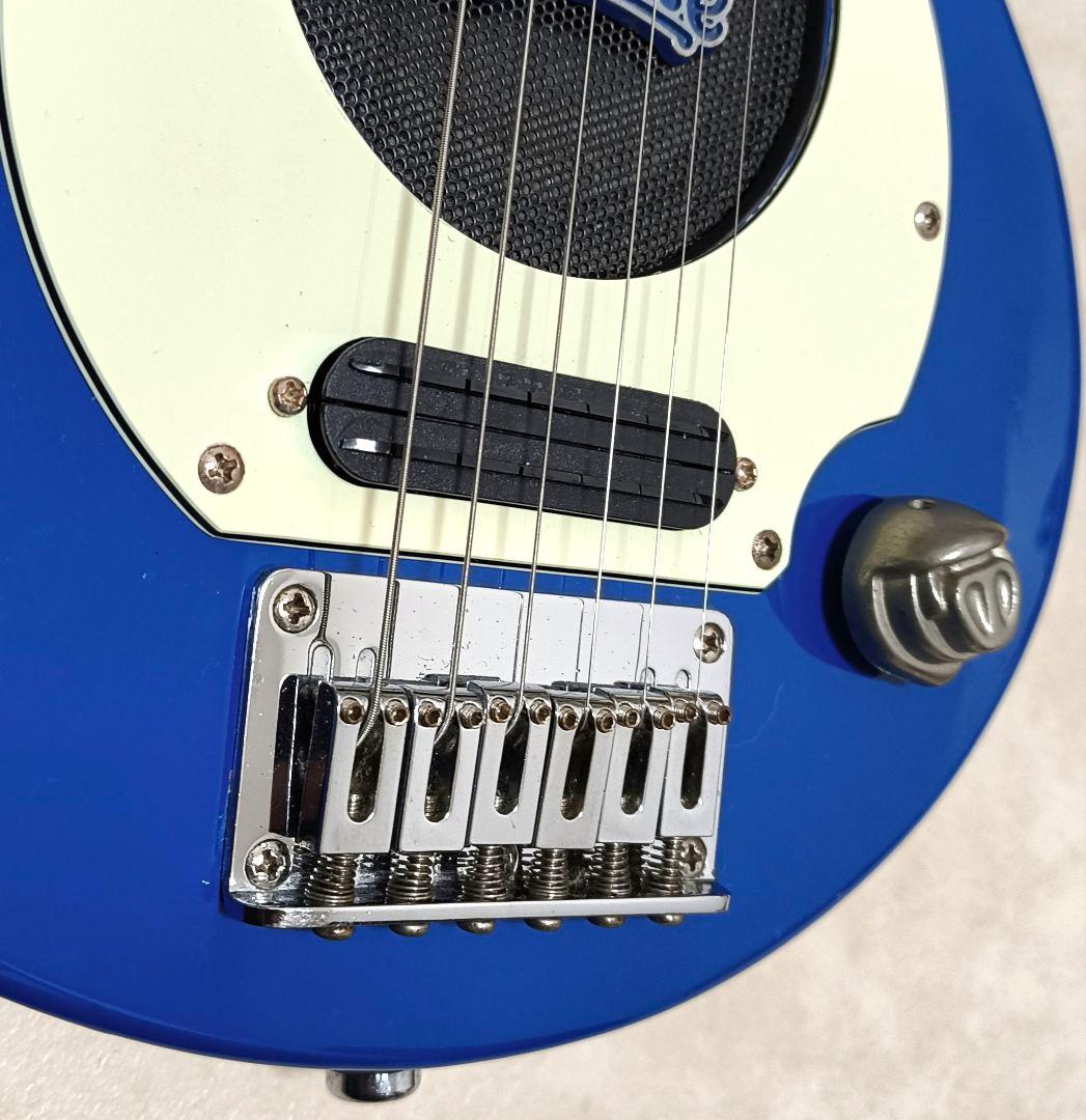 ★美品★PIGNOSE アンプ内蔵ミニギター ブルー ピグノーズ トラベルギター