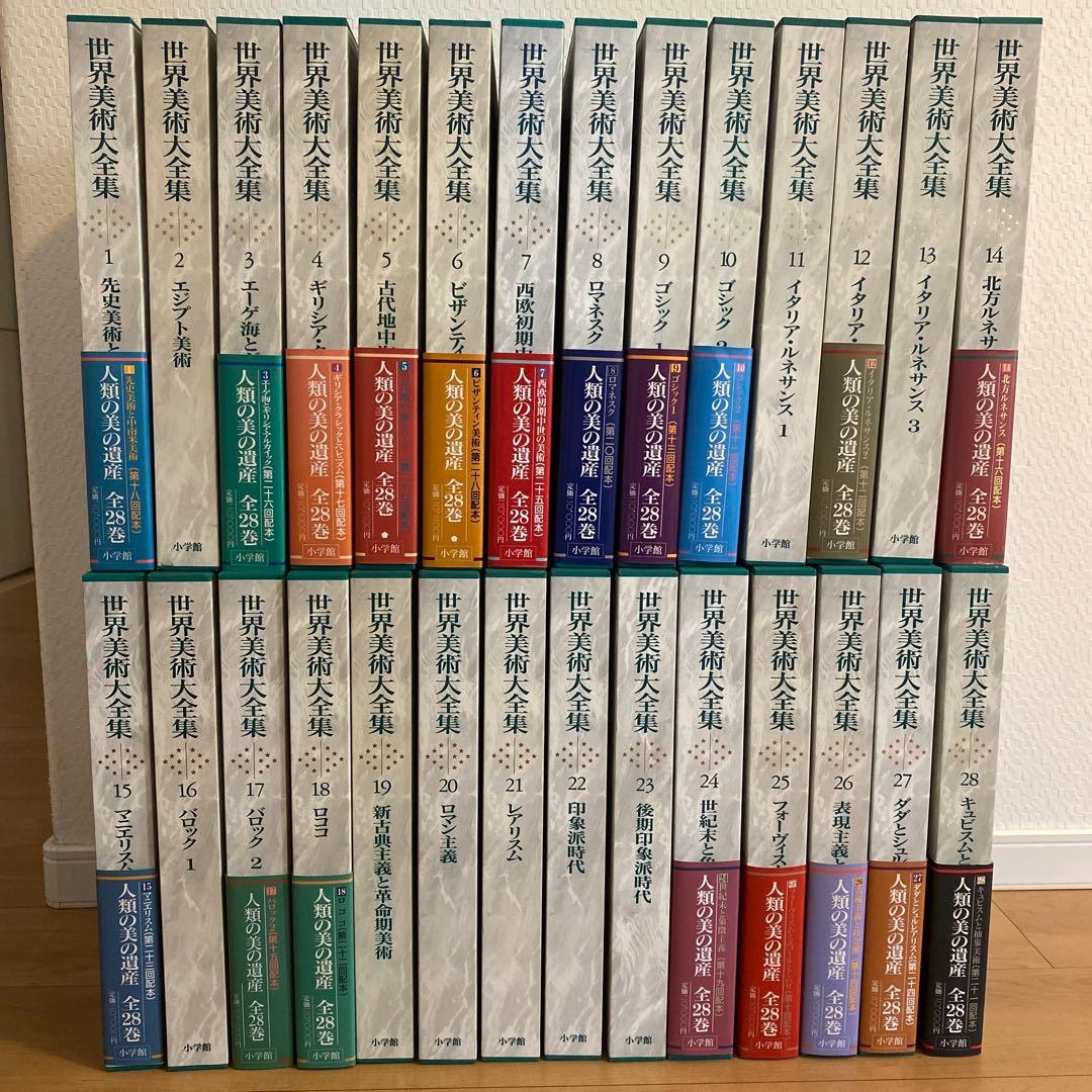 最終値下 世界美術大全集 西洋編② 7~12巻 小学館
