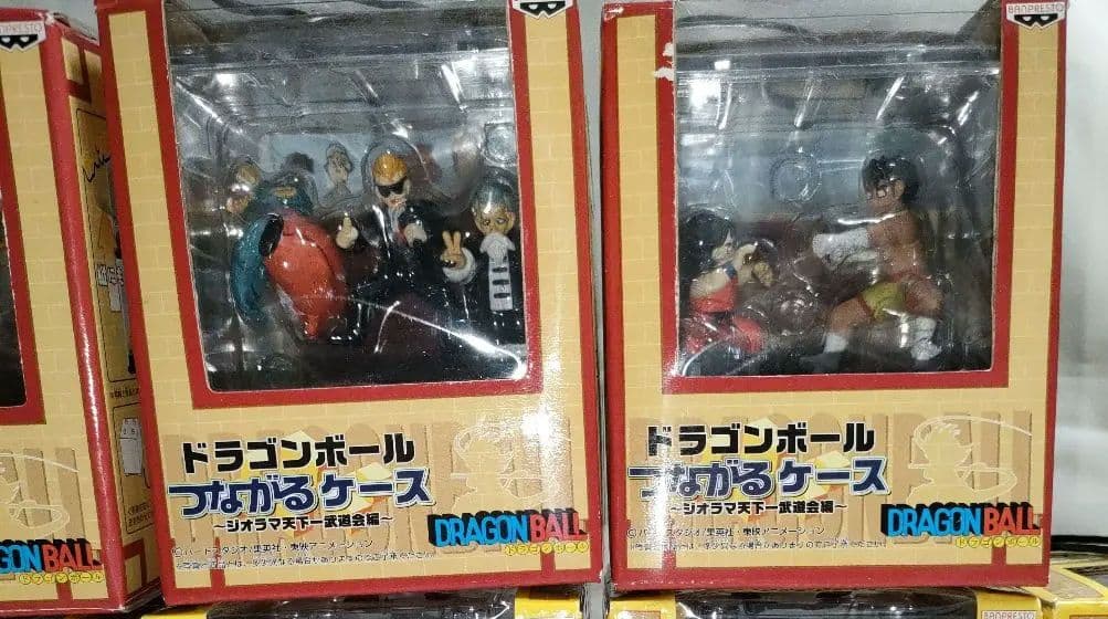 ドラゴンボール つながるケース フィギュアセット ジオラマ 天下一武道会編