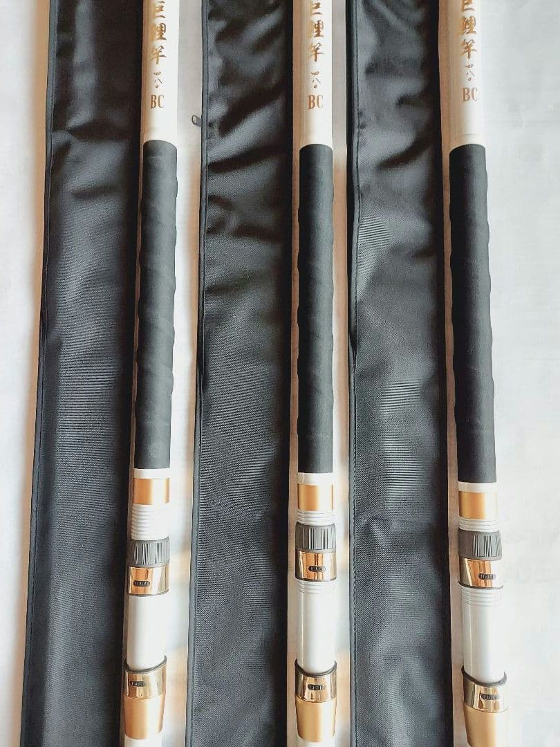 未使用品3本セット Mamiya-OP 巨鯉竿BC 480ベイトモデル 鯉釣り