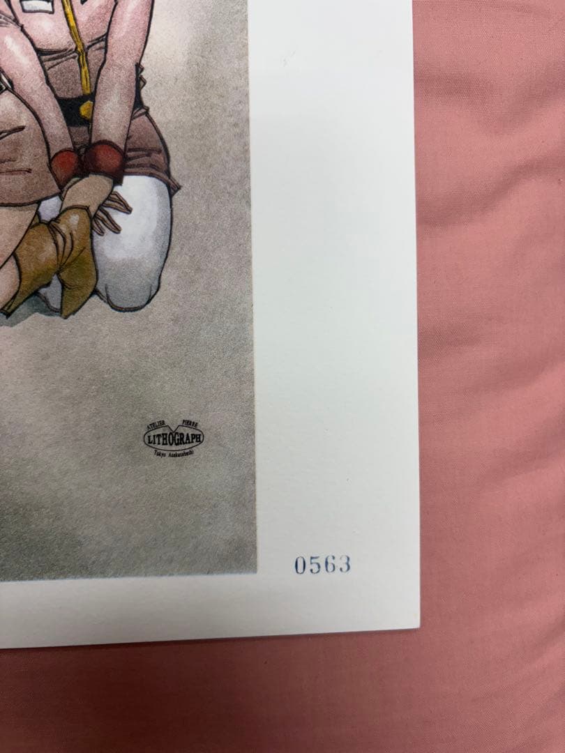 安彦良和/機動戦士ガンダム　20周年記念　 リトグラフ2枚組