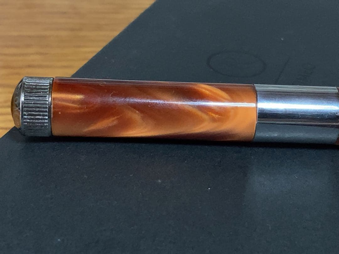 ROMEO ボールペン No.3 太軸 イタリアンアンバー