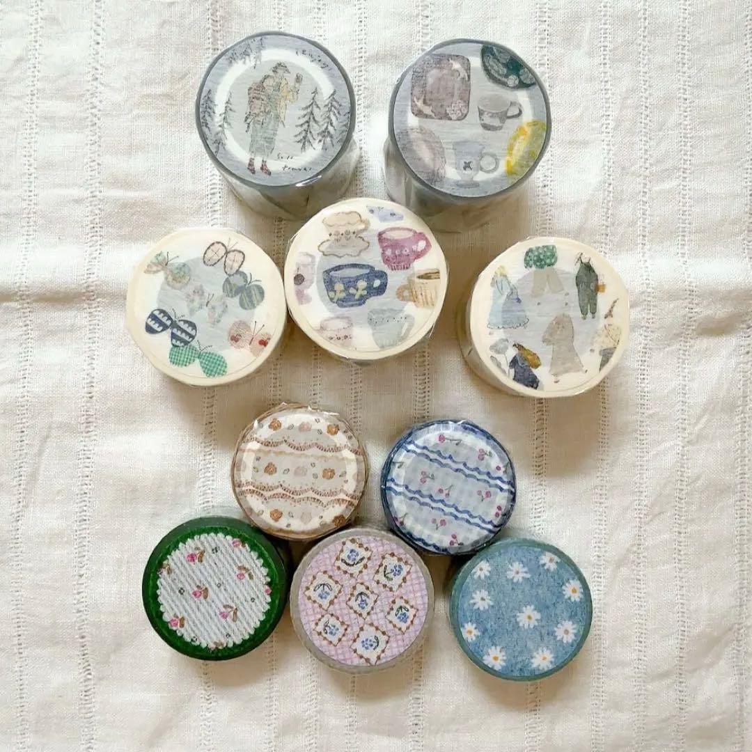 pion マステ10個、ステッカー3枚、メモパッド2冊、限定チャーム青