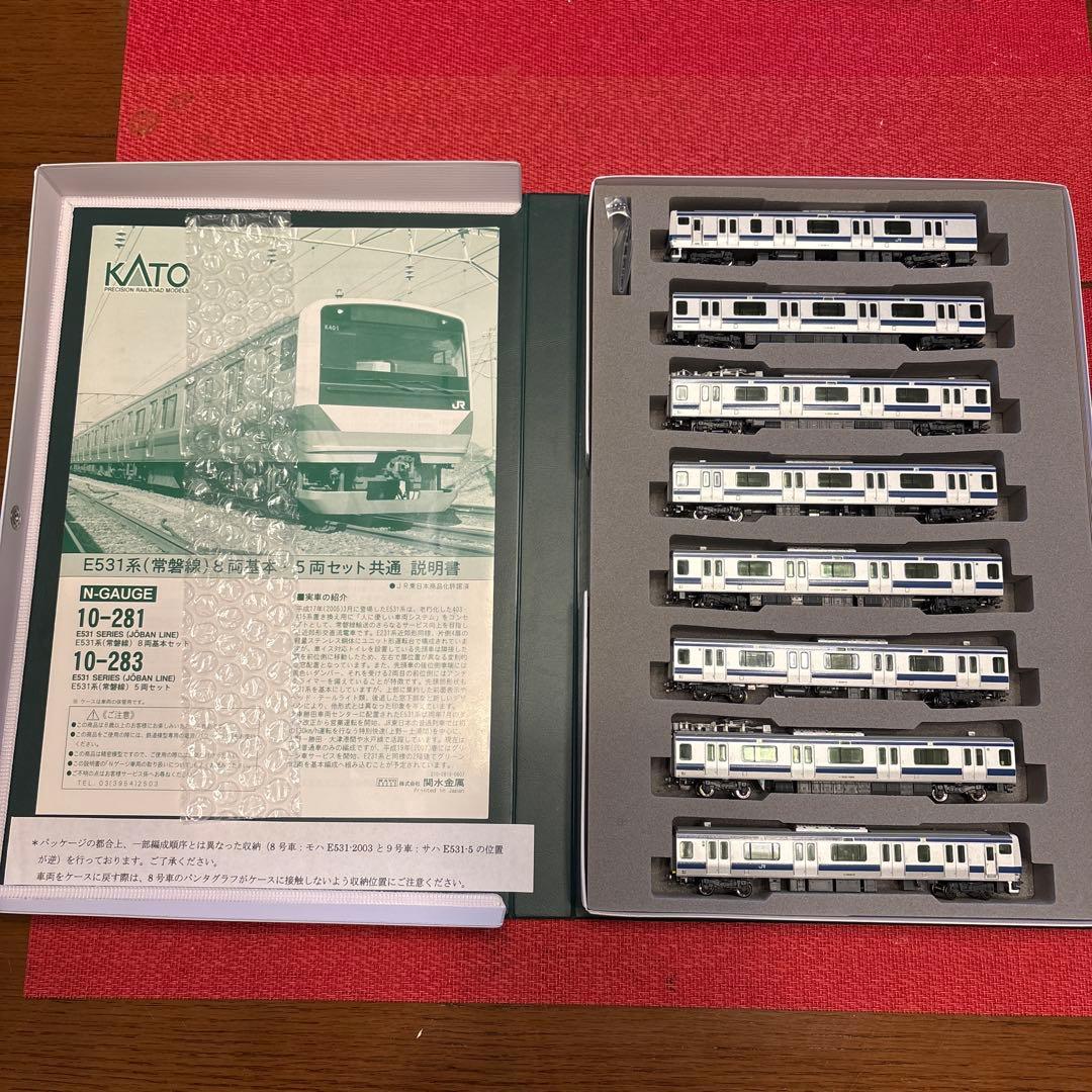 KATO E531系（常磐線）8両基本セット