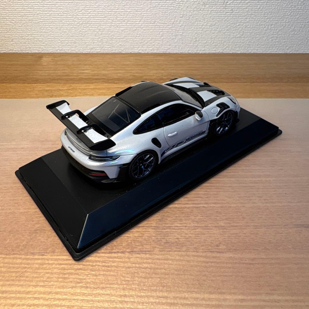porsche ポルシェ　911 GT3 RS 1/43 ミニカー　アイスグレー