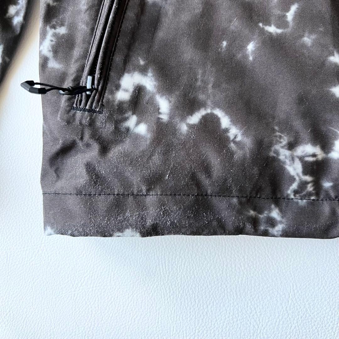 3282 ボルコム　ジャケット ゴアテックス 総柄　黒　青　XS