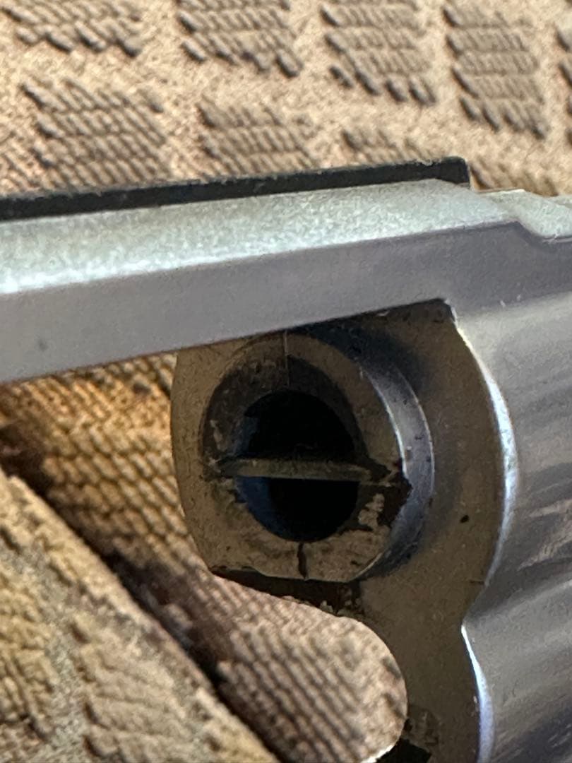 モデルガン　357マグナム　6インチ スミスアンドウェッソン　S&W