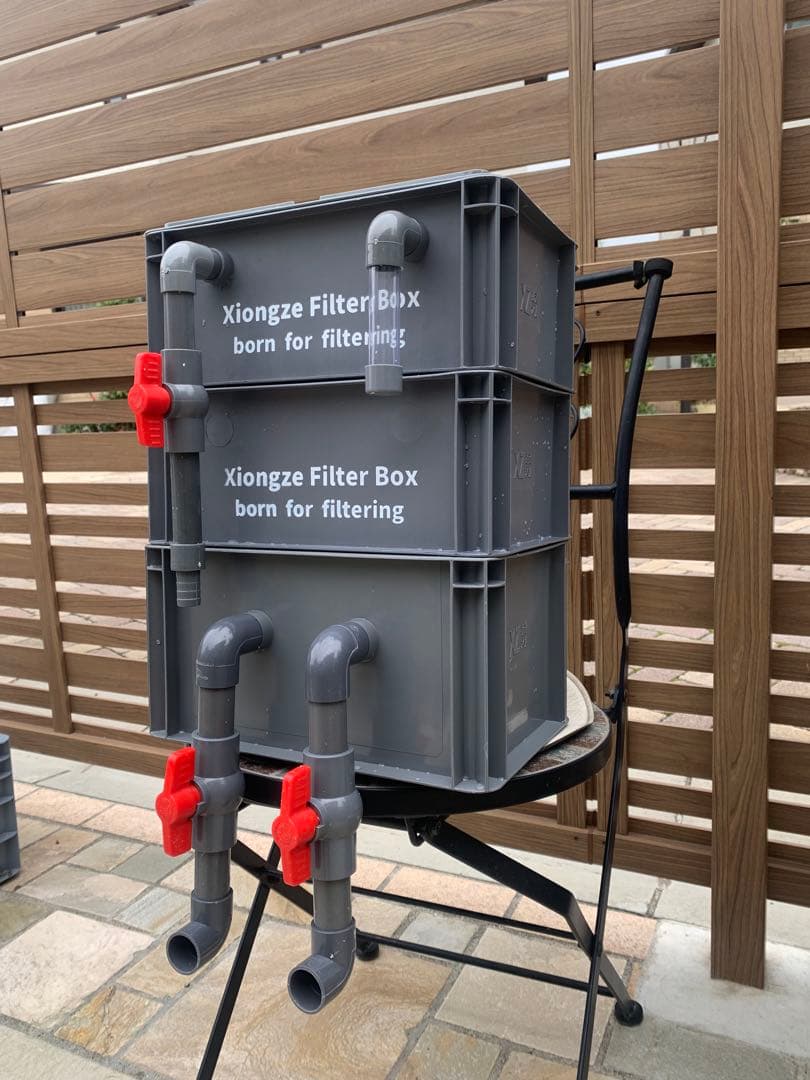 25W水中ポンプ付き　水槽用ろ過フィルター 外部式上部飼育濾過装置器アクアリウム