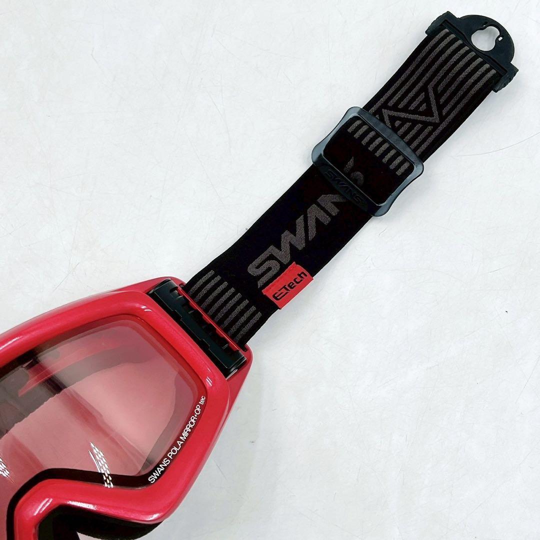 SWANS ターボファン付ゴーグル POLA+OP tec偏光ミラー 動作確認済