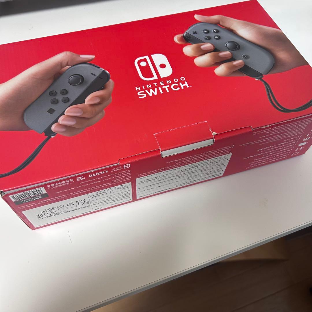 Nintendo Switch グレー 本体 箱付き