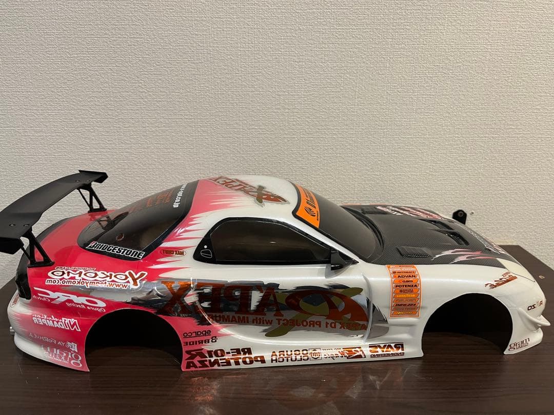 ヨコモAPEX FD3S RX7 ボディ、デカールセット