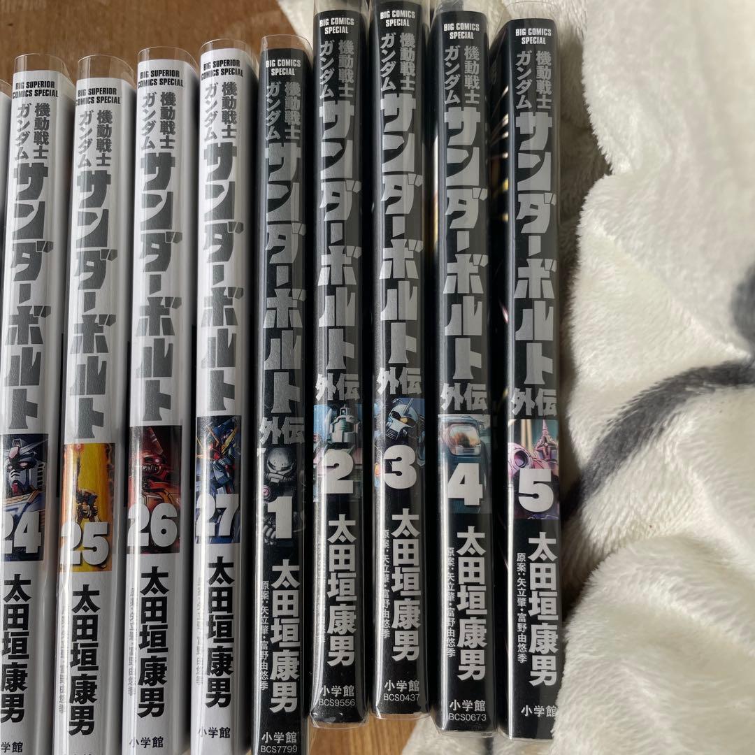 機動戦士ガンダム サンダーボルト 全27巻&外伝5巻セット　全巻透明ブックカバー