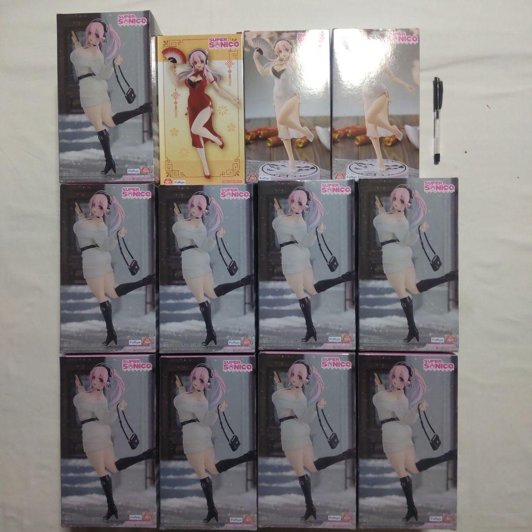 SUPER SONICO そに子 プライズ景品 フィギュア 3種12体セット