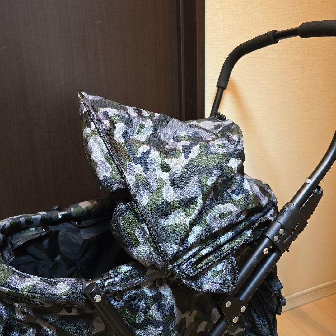 ペット　バギー　迷彩