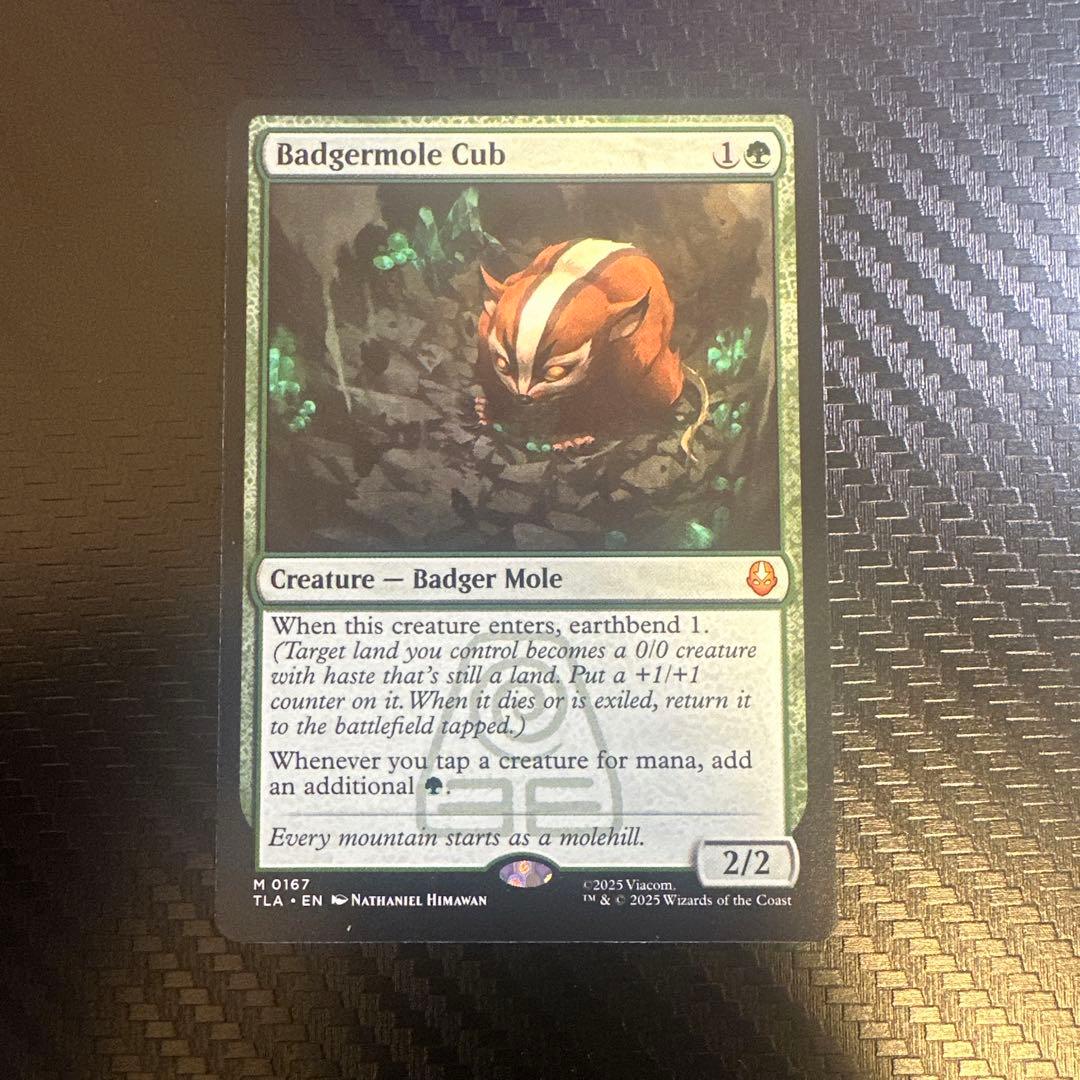 MTG アナグマモグラの仔 英語　2枚セット