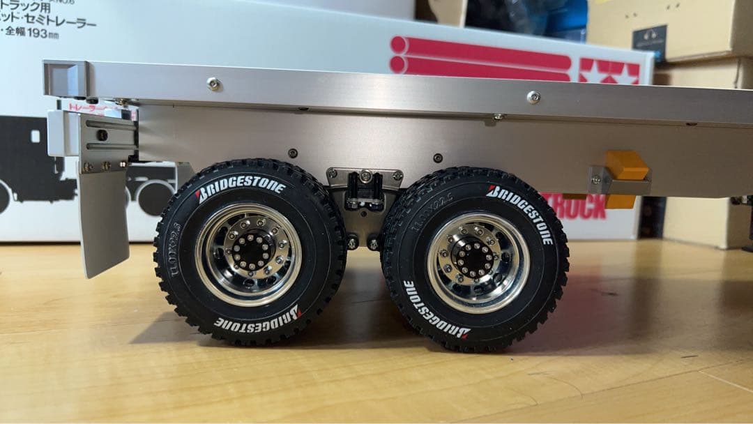 タミヤ セミトレーラー フラットベッド 新品 テスト済み