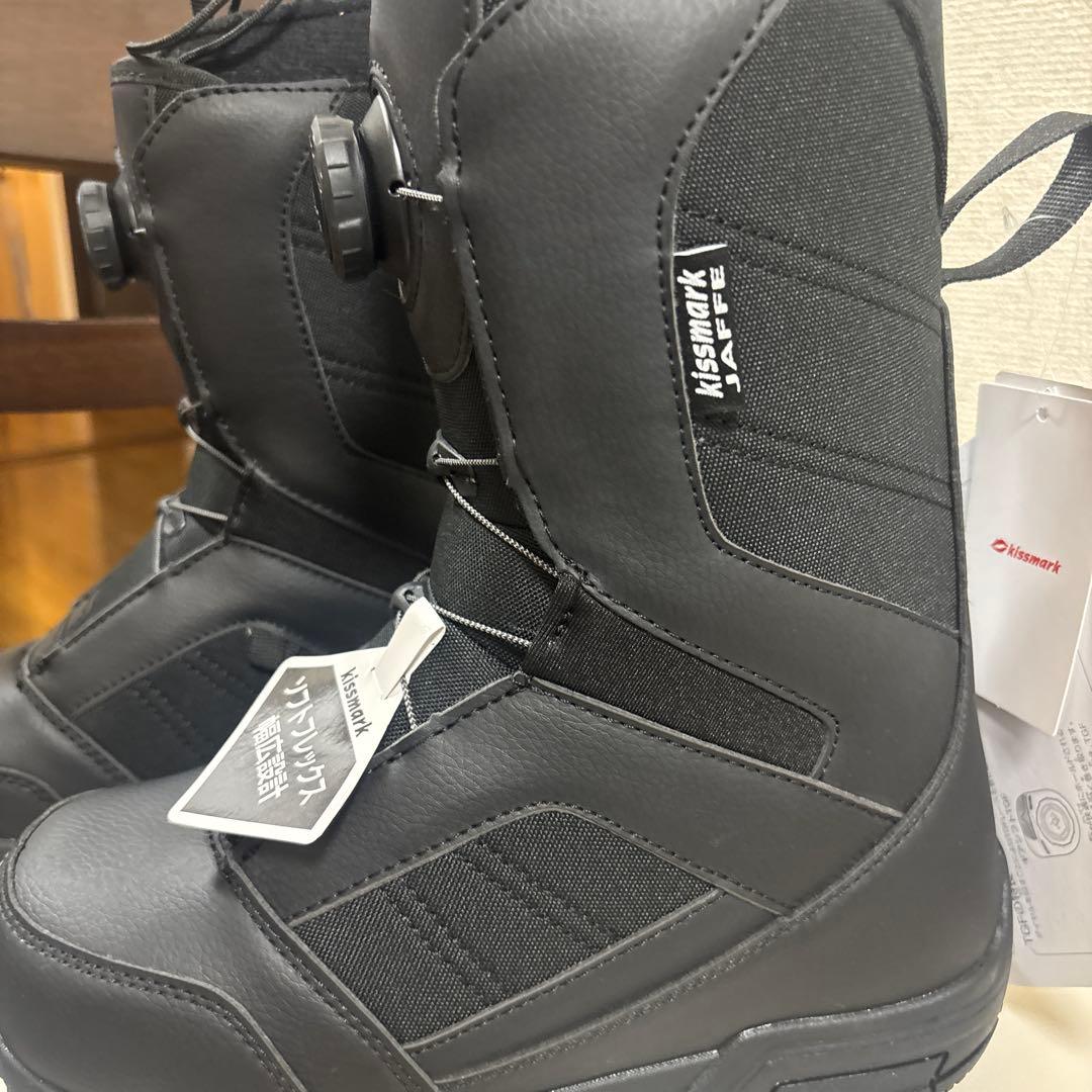 キスマークBOA スノーボードブーツ 23.0サイズ ブラック