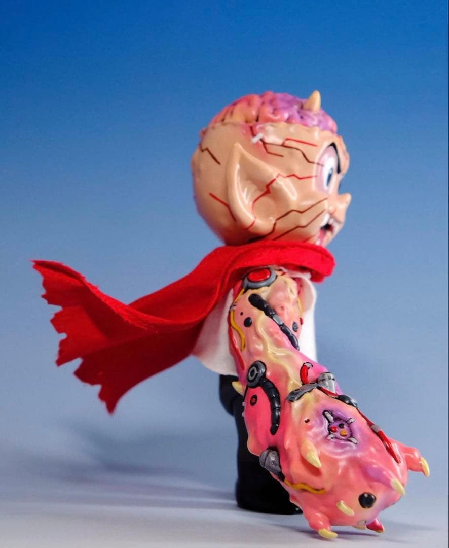 激レア！ anzi toys 鉄雄GP号 インディーズ ソフビ akira