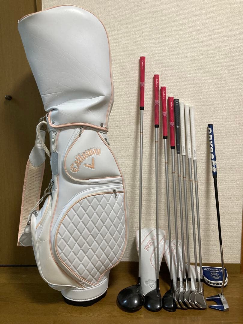 本格 レディース 初心者 キャロウェイゴルフクラブ 9本セット キャディバッグ付