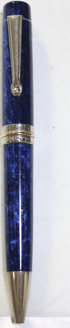 超貴重　デルタ（DELTA）　ビンテージボールペン（青）未使用　中古品