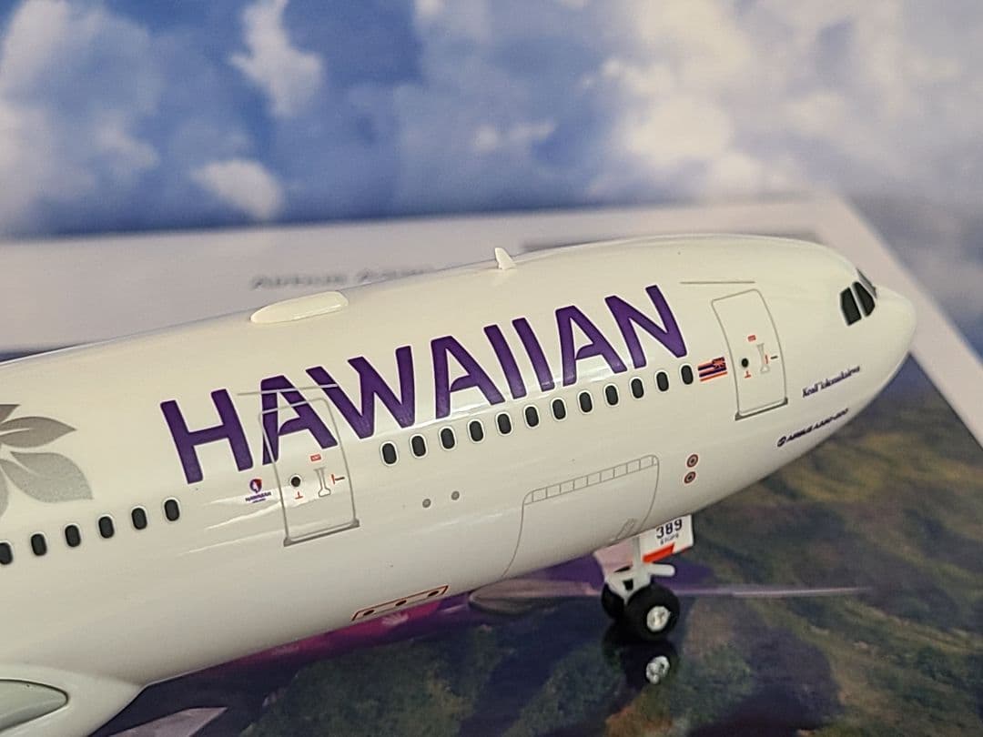 herpa 1/200 A330-200 ハワイアン航空 N389HA