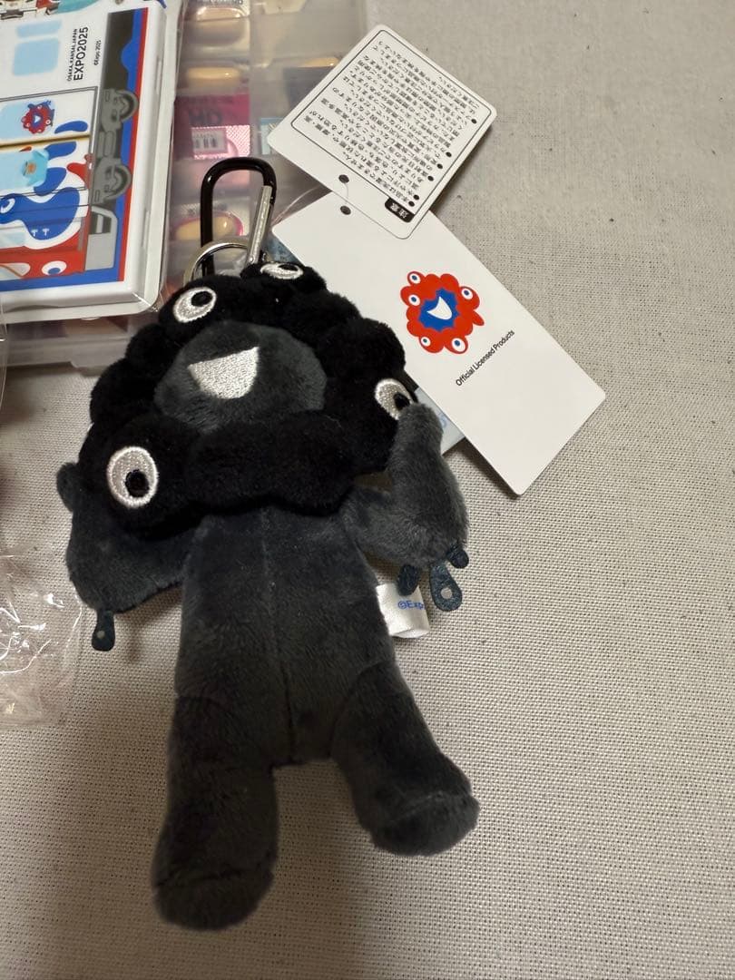 万博　レアグッズ　3点セット　黒ミャクミャク　イコカ　ミャクミャクキティ