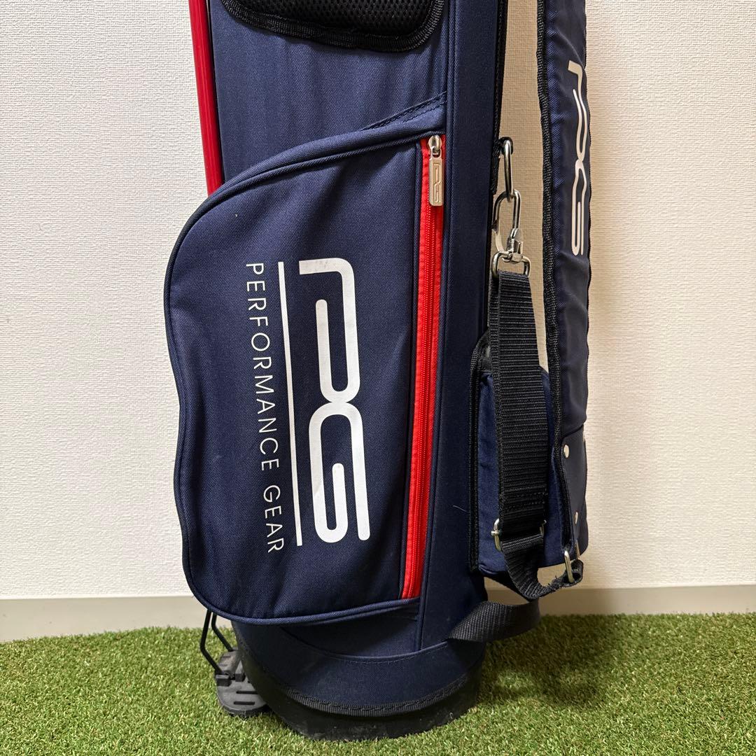 PERFORMANCE GEAR PG キャディバッグ スタンド式 軽量 スリム